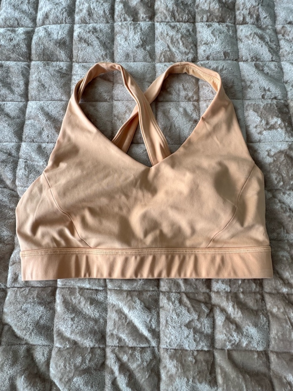 lululemon athletica Peach Cross-Back Sports Bra